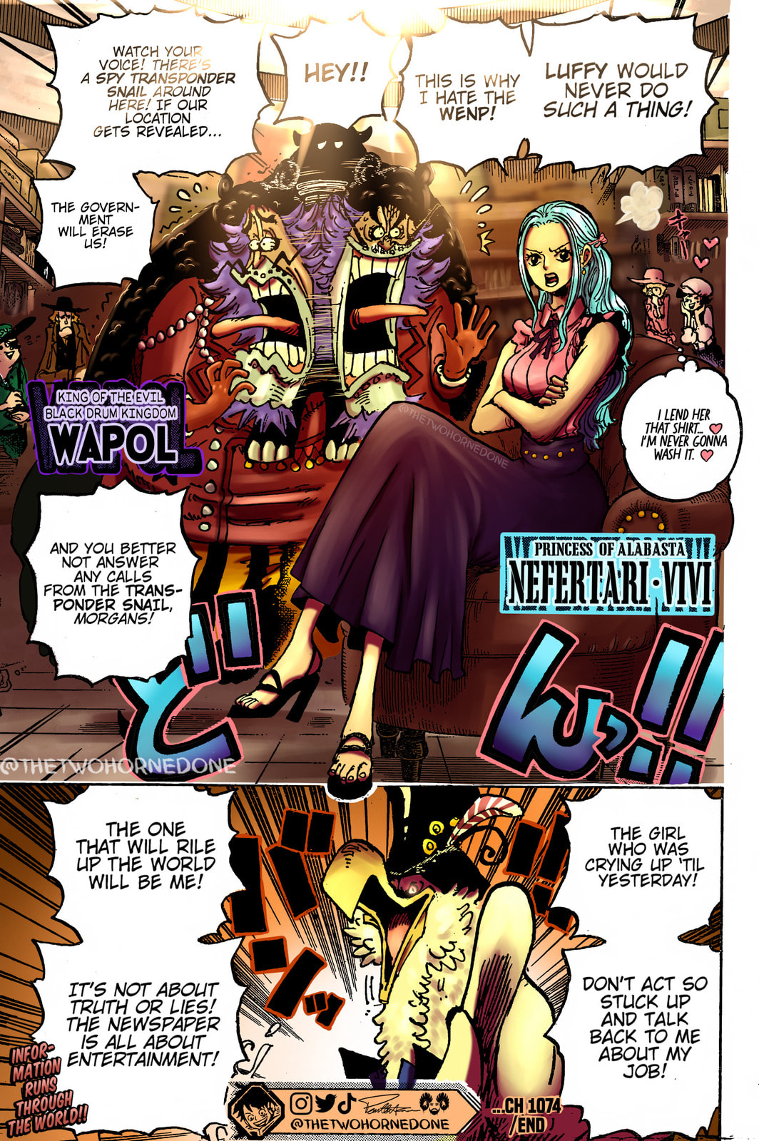 One Piece Digital Colored Chapter 1074 image 16